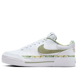 Кроссовки суд наследие лифт Nike, белый hf5054-100 | white/multi-color/gum medium brown/oil green