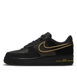 Кроссовки air force 1 низкие Nike, черный dm8077-001 | black/gold