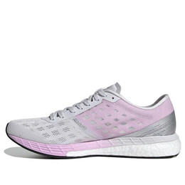 Кроссовки adizero boston 9 Adidas, серый fw2213 | gray/white/purple
