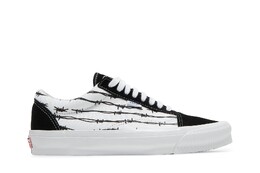 Кроссовки Old Skool NS OG LX Vans, белый vn0a4uut9xt | black/true white