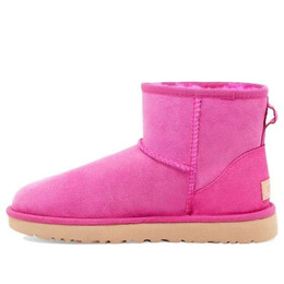 Кроссовки классические мини ii ботинок зимние ботинки розовые Ugg, розовый 1016222-rcr | pink