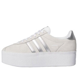 Кроссовки газель вверх Adidas, белый ih1291 | footwear white/grey one/core black