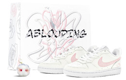 Женские кроссовки для скейтбординга Nike Court Borough, розовый bq5448-100 | 粉红色