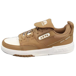 Кроссовки Anta Skateboarding Shoes Women's Low-top Plaid Brown/ivory White, коричневый 122248018-3 | plaid brown/ivory white