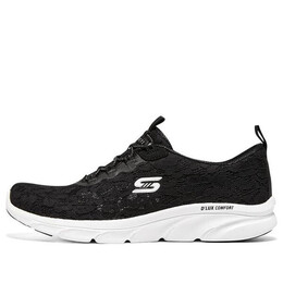 Кроссовки d'lux comfort shoes 'black' Skechers, черный 104346-bkw | black/white