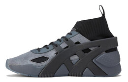 Кроссовки с большим логотипом Lifestyle унисекс, средний верх, серые Onitsuka Tiger 1183b472-020