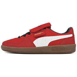 Кроссовки Puma Palermo Unisex, красный/белый/коричневый 396464-01（team4-男女同款speedcat） | red-white-brown