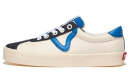 Кроссовки Vans Skateboarding Shoes Unisex Low-top Black/Beige/Blue, черный/бежевый/синий vn000ctd7z2 | black/beige/blue