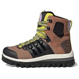 Кроссовки stella mccartney x eulampis boot Adidas, коричневый gv9612 | brown/black