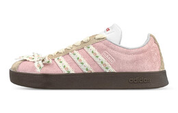 Кроссовки Adidas neo Vl Court Classic Skateboarding Shoes Unisex Low-top Pink/Brown, розовый hq1802(team456-粉丝蕾丝边) | pink