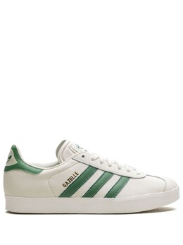 Кроссовки Gazelle Off Adidas Unisex, белый/зеленый ig1635 | белый