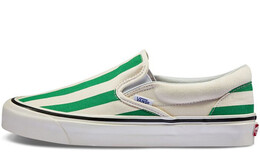 Кроссовки Vans Slip-On 98 DX 'Big Stripe - White Green' vn0a3jexvn1