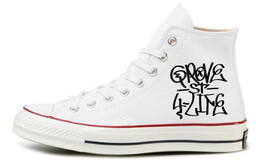 1970-е годы. Кеды унисекс с высоким берцем, белые/черные/красные. Converse 162056c(team131-格鲁特s) | off white