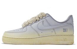 Кроссовки Nike Air Force 1 Skateboarding Shoes Women's Low-top Purple/Yellow, желтый/фиолетовый dd8959-100(team拾柒-女款低帮雾霾紫板鞋) | yellow purple