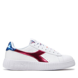 Кроссовки Diadora STEP P TEATIME 101.180345-C5758 White/Fandango Pink, белый 269666 | blanco