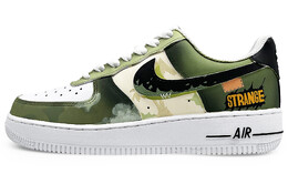 Кроссовки для скейтборда Air Force 1 унисекс с низким верхом, белый/зеленый/черный/бежевый/желтый Nike cw2288-111(team131-丛林历险1.0) | army green