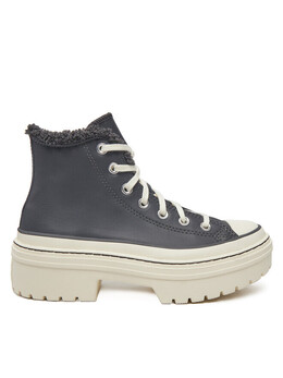 Кроссовки Converse Bambas Chuck Taylor All Star Lugged Heel Sherpa A10152C 094, темно-синий 0000304944208 | azul marino
