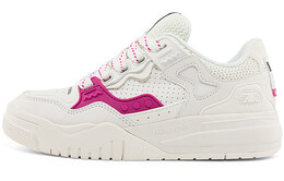 Кроссовки Kappa Skateboarding Shoes Unisex Low-top Korean White/fuchsia Red, белый k0dx5cc16f-012a | korean white / fuchsia - 012a