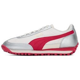 Кроссовки Easy Rider Running унисекс с низким верхом серебристо-бело-красные Puma 400829-01 | silver-white-red