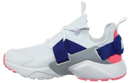 Кроссовки Air Huarache женские с низким верхом, белые/синие/серые Nike ah6804-101