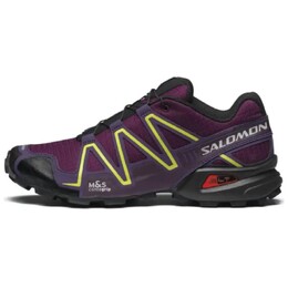 Кроссовки Speedcross 3 унисекс с низким верхом фиолетовые/черные Salomon l47587700 | purple/black