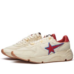 Кроссовки Golden Goose на беговой подошве, бежевый/красный 3235435 | beige & red