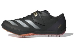 Кроссовки Adizero HJ унисекс с низким верхом, черные/металлик белый/ярко-желтый Adidas id0304 | black/metallic white/bright yellow