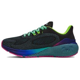 Кроссовки женские HOVR Machina 3 с низким верхом, черные/зеленые Under Armour 3026499-001