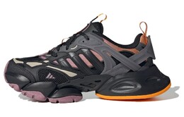 Кроссовки Adidas Vento XLG Deluxe Core Black Pink Orange Grey, черный/оранжевый/желтый jp5765 | black/dark orange-yellow