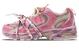 Кроссовки New Balance 530 Anti-Slip Wear-Resistant, розовый/фиолетовый mr530aa1(d)(team302-艾欧尼亚归墟） | pink