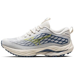 Кроссовки Wave Inspire 20 унисекс с низким верхом, кремово-белые/темно-синие Mizuno j1gc241354 | beige/dark blue