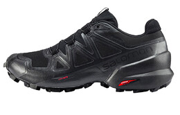 Кроссовки Speedcross 5 женские с низким верхом, черные Salomon 407954