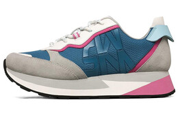 Кроссовки женские с низким верхом серые/синие Skechers 155492-gymt