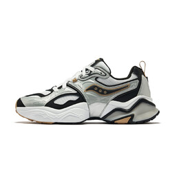Кроссовки унисекс с низким верхом серебристые черные и белые Saucony s79055-4 | silver black and white