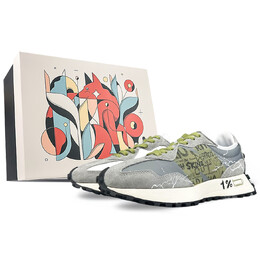 Кроссовки унисекс с низким верхом зеленые New Balance ms327lab(team40-游戏结束sbox) | dusty green