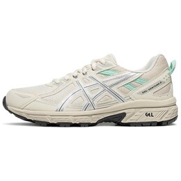 Кроссовки Gel-Venture 6 женские с низким верхом, белые/серебристые Asics 1012b359-106 | white/silver