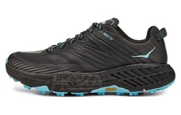 Кроссовки Speedgoat 4 женские с низким верхом, черные Hoka One One 1106531-adgg