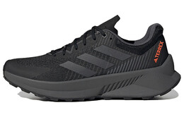 Кроссовки Adidas Terrex Soulstride Flow Trail Core Black Grey Impact Orange gx1822