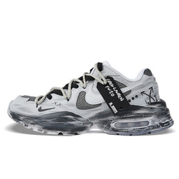 Кроссовки Air Max Fusion женские с низким верхом серые/черные Nike cj1671-105(team拾柒-女款低帮荒野生存跑步鞋) | gray/black