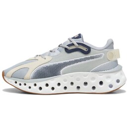 Кроссовки Softride Running Unisex Low-top Medium Gray - Snow White - Navy Blue Puma 310500-03 | medium gray - snow white - navy blue