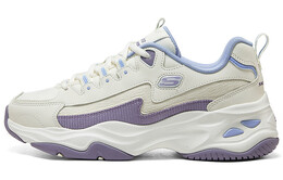 Кроссовки женские D"Lites 1.0 с низким верхом Skechers 896282-ntpr | natural color/purple