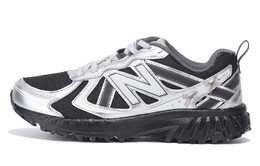 Кроссовки NB 410 унисекс с низким верхом, серебристые New Balance mt410kr5(team265-机能风sbox) | white/bicoastal/photon dust/black