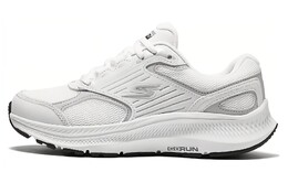 Кроссовки женские с низким верхом, белые/серебристые Skechers 128606-wsl | white/silver