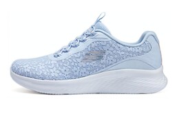 Кроссовки женские низкие синие Skechers 150015-ltbl | blue
