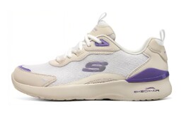 Кроссовки женские Skech-Air Dynamight с низким верхом бежево-фиолетового цвета Skechers 896258-ntpr | beige/purple