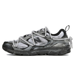 408 Кроссовки унисекс с низким верхом, черные/серые New Balance ml408i（team4-男女同款深渊圣痕） | black/gray