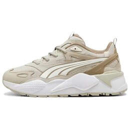 Кроссовки RS-X унисекс с низким верхом, пустынно-серые/белые Puma 390776-51 | desert gray/white