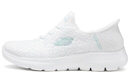 Кроссовки женские с низким верхом белого цвета Skechers 150125-wht | white