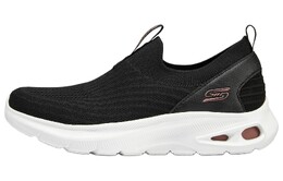 Кроссовки женские с низким верхом, черные Skechers 117440-blk | black