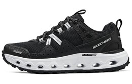 Кроссовки женские с низким верхом, черные Skechers 180054-bkw | black